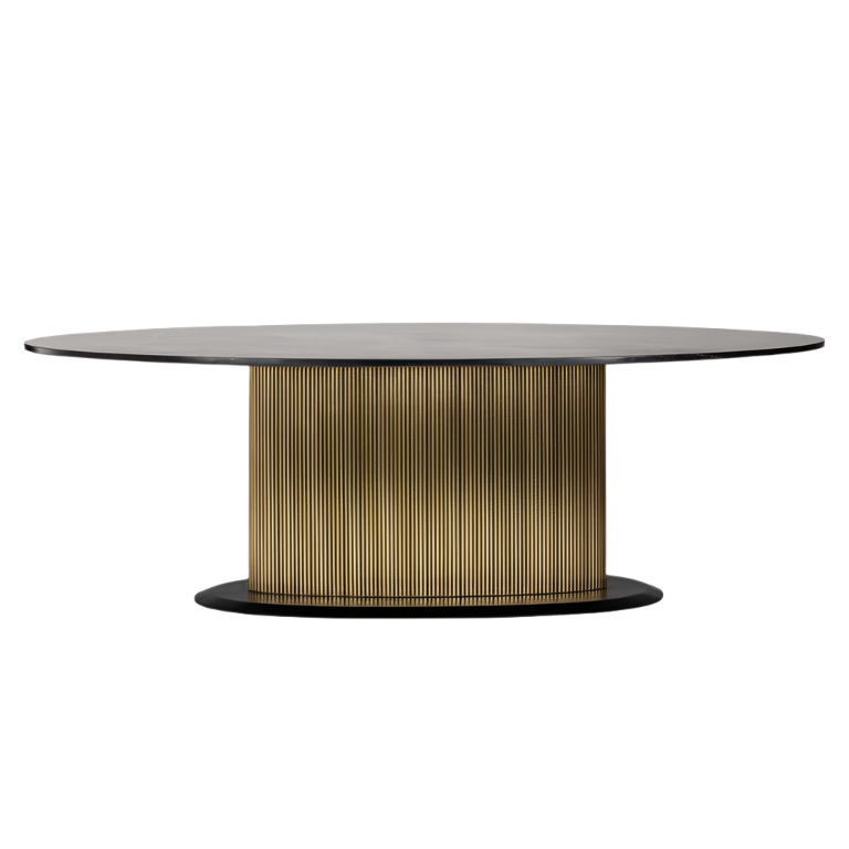 Ironville Oval Dining Table