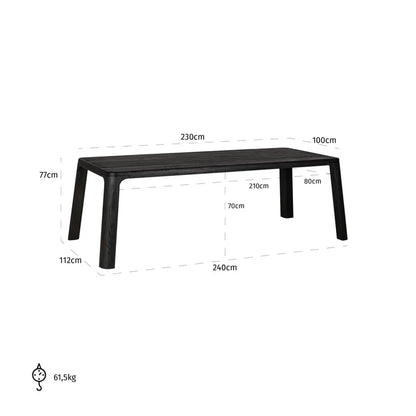 Table à manger Baccarat