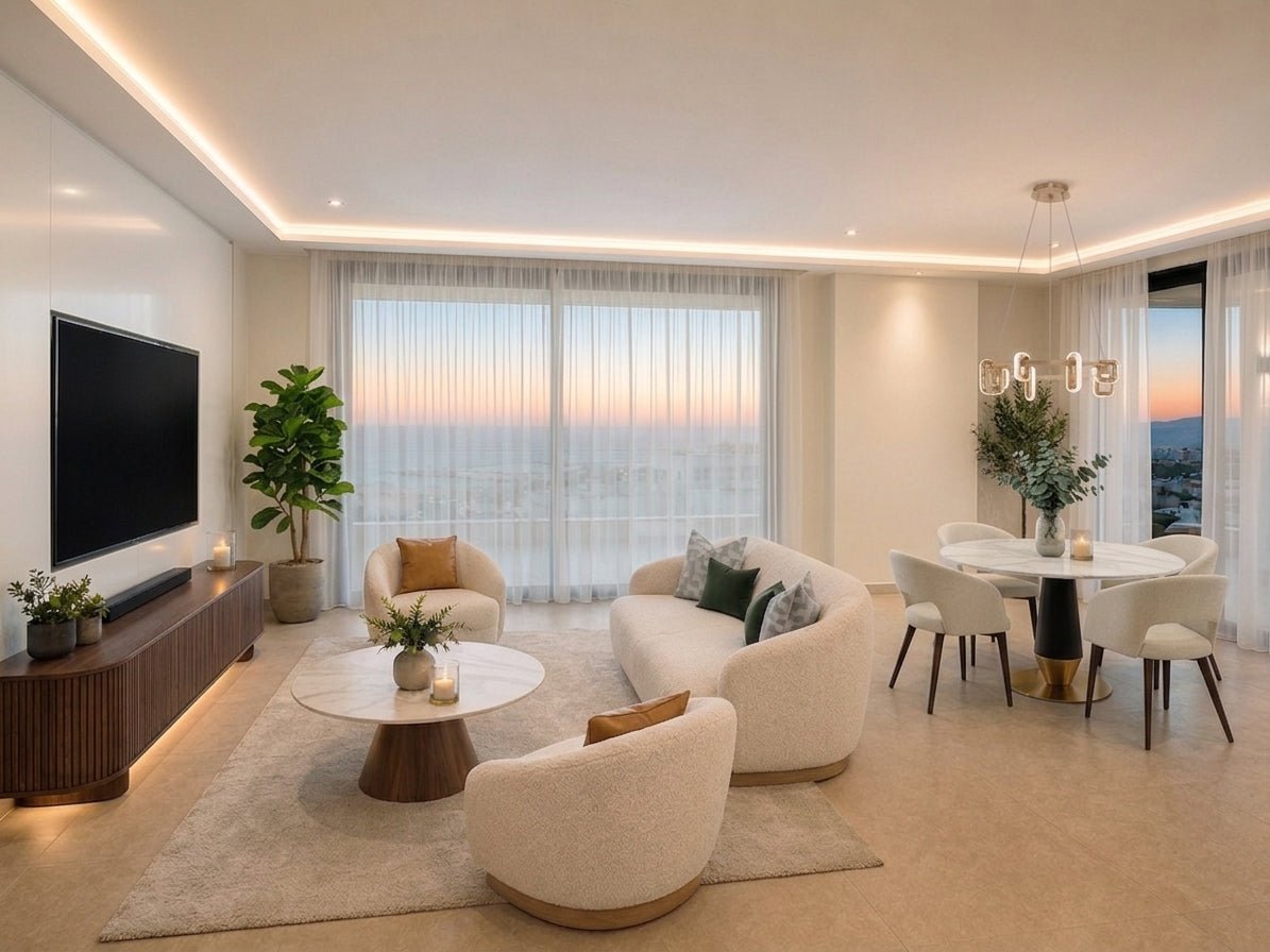 Lucia Round ceiling light - Ideal Furniture ES