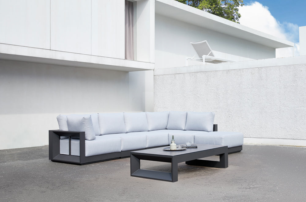 Black Onix Corner Sofa