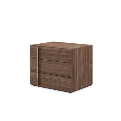 Fiza 3-drawer bedside table