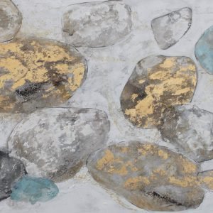 Oil paining Roca dorada - Ideal Furniture ES