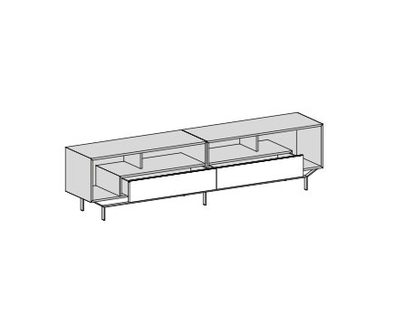 Inside TV unit