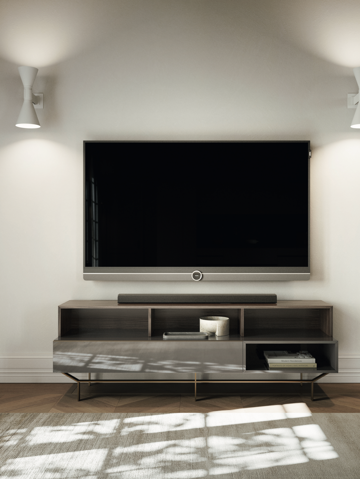 Bridge TV unit