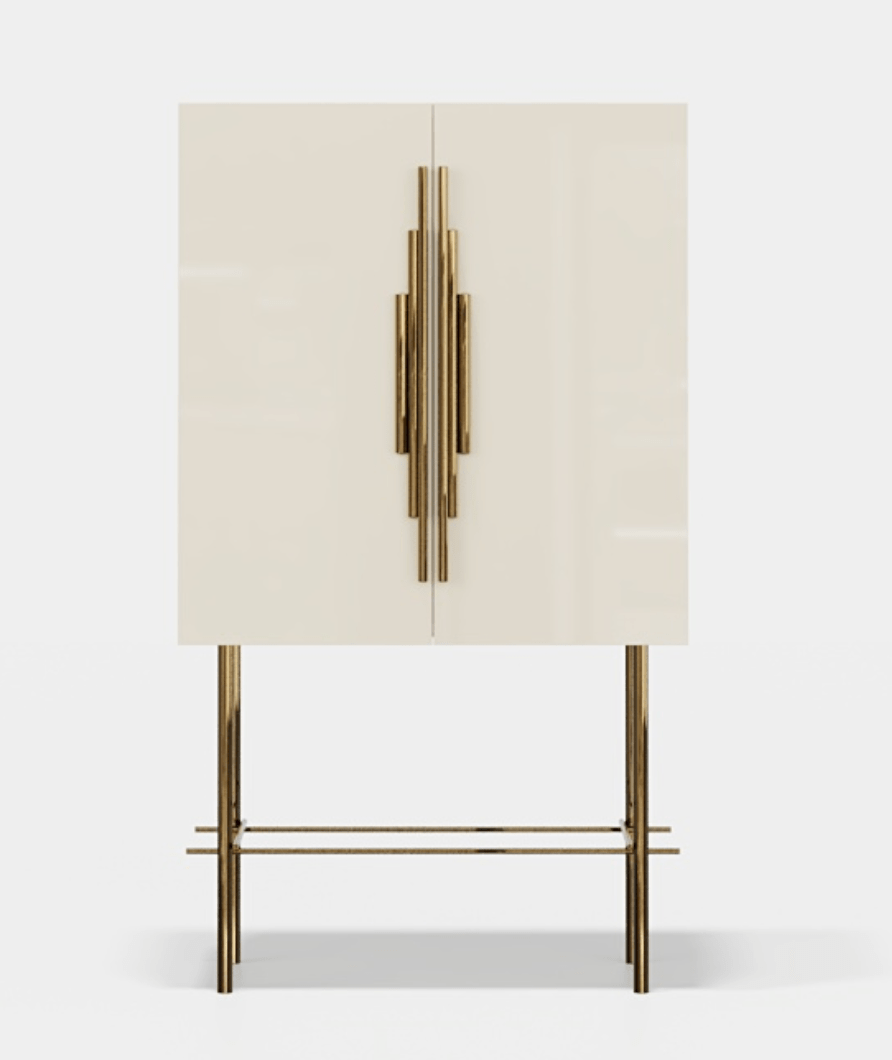 Ellender tall sideboard - Ideal Furniture ES