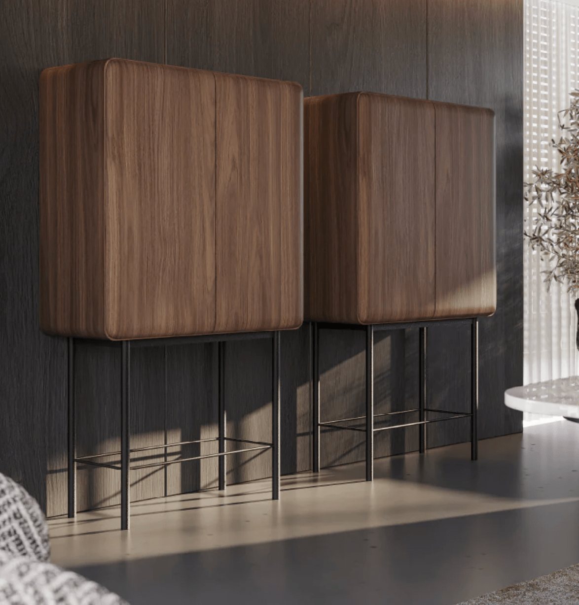 Kaori tall sideboard - Ideal Furniture ES