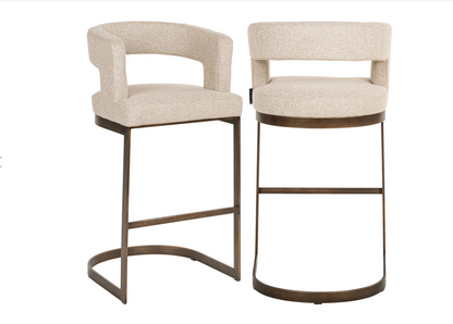 Tabouret de bar indigo