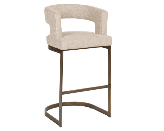 Ellis Biscotti Bar Stool - Ideal Furniture ES