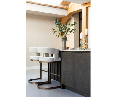 Tabouret de bar indigo