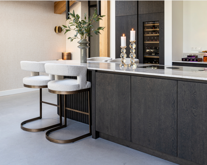 Tabouret de bar indigo