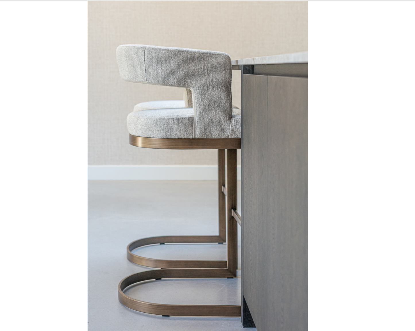 Tabouret de bar indigo