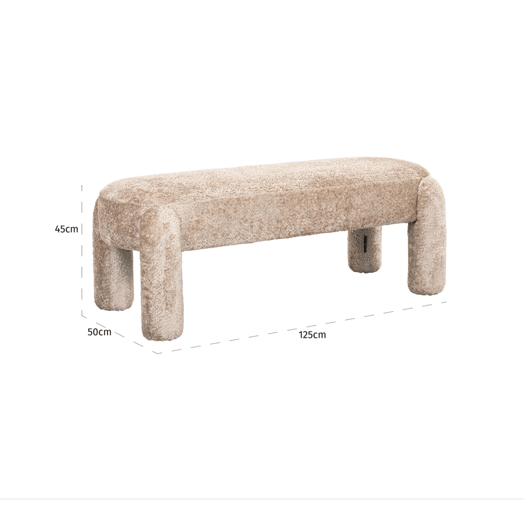 Holly Ottoman - Ideal Furniture ES