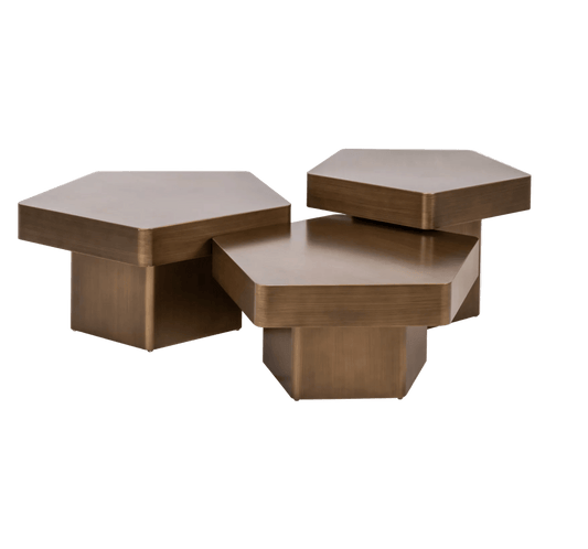 Hexa Coffee table (set of 3) - Ideal Furniture ES
