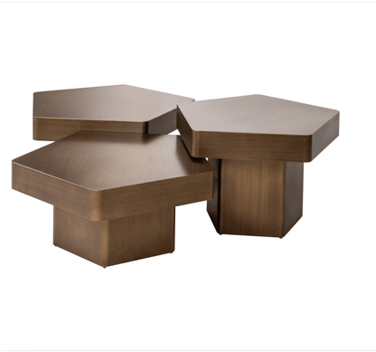 Hexa Coffee table (set of 3) - Ideal Furniture ES