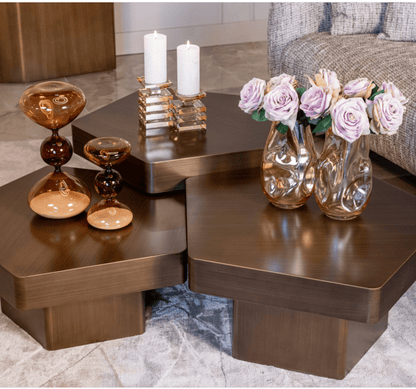 Hexa Coffee table (set of 3) - Ideal Furniture ES