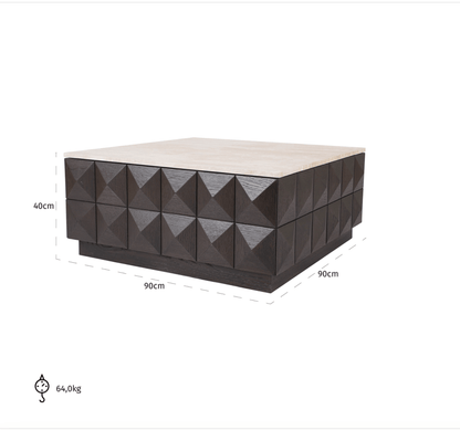 Claremont Coffee Table - Ideal Furniture ES