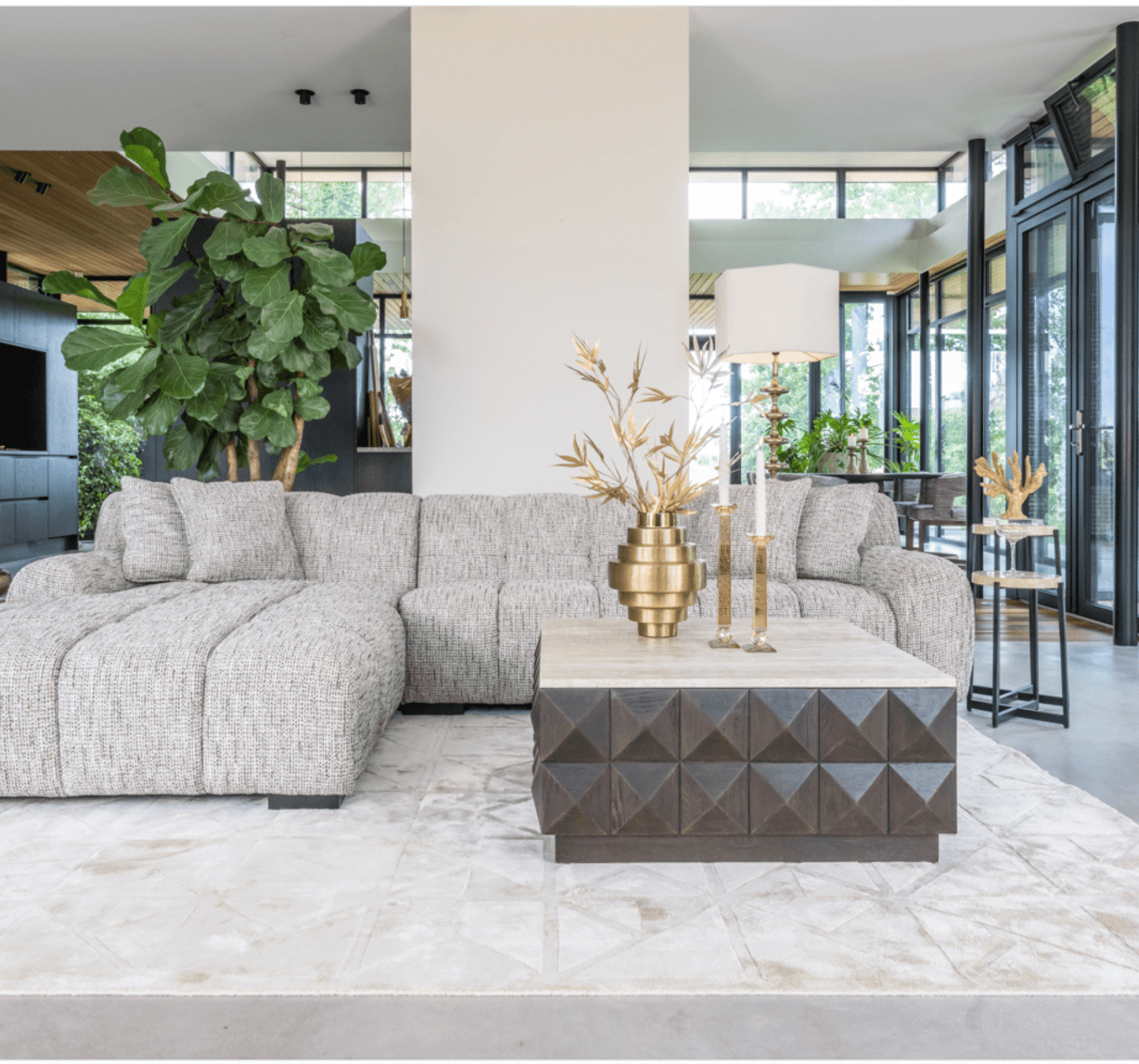 Claremont Coffee Table - Ideal Furniture ES