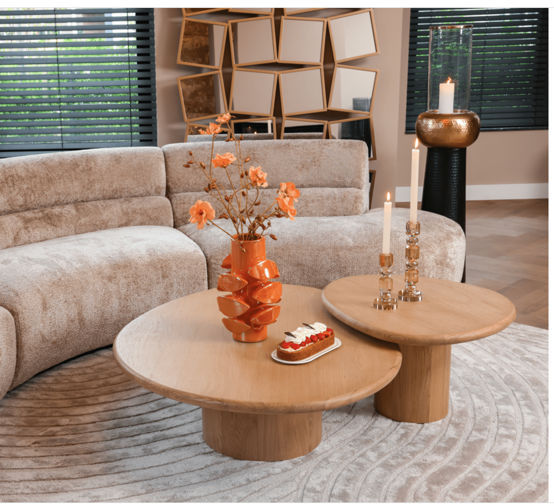 Oakley Coffee Table (set of 2) - Ideal Furniture ES