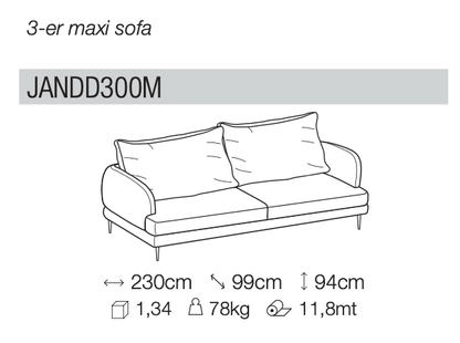 Jand Sofa - Ideal Furniture ES