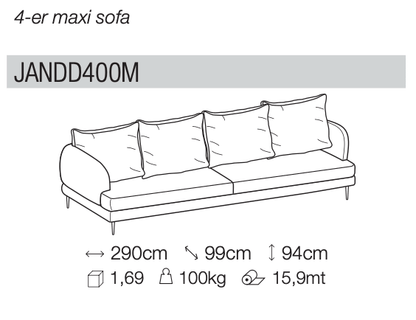 Jand Sofa - Ideal Furniture ES