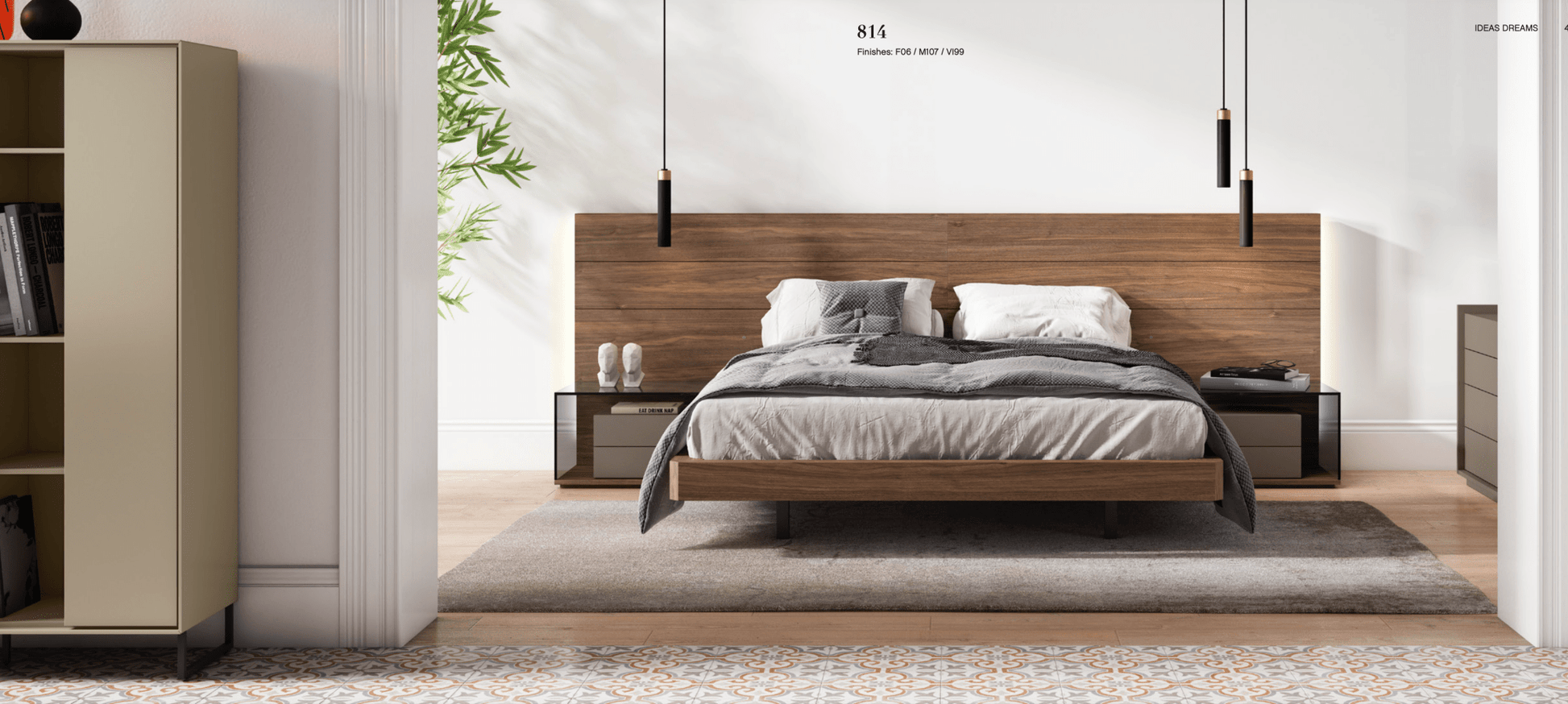 814 Bed composition - Ideal Furniture ES