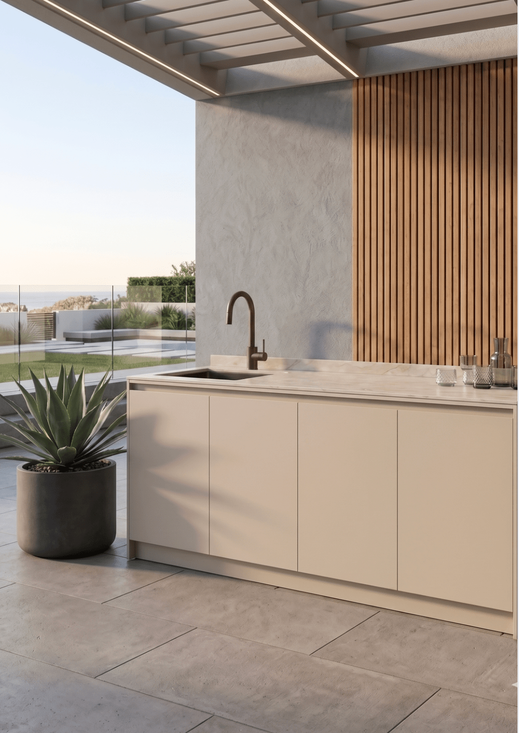 Azure Outdoor Kitchen 4d