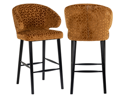 Tabouret de bar indigo