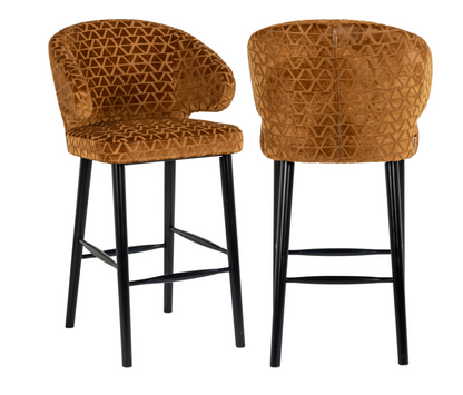 Tabouret de bar indigo