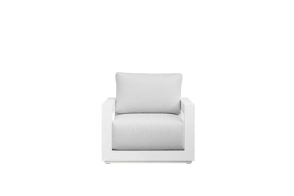 White Onix Living Chair