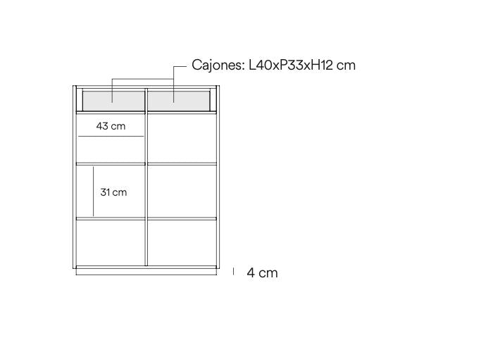 Doric Sideboard - Ideal Furniture ES