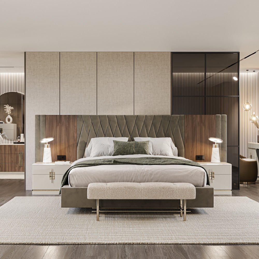 Ellender Ottoman - Ideal Furniture ES