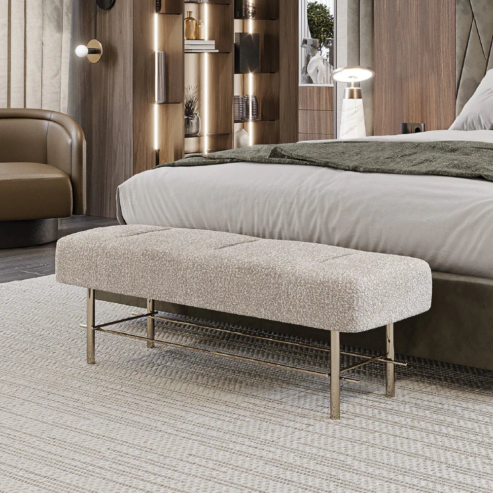 Ellender Ottoman - Ideal Furniture ES