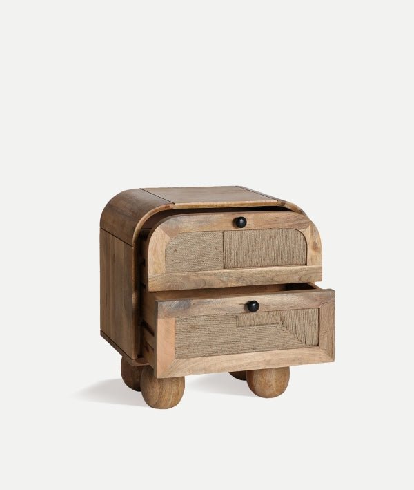 Vorey bedside table - Ideal Furniture ES