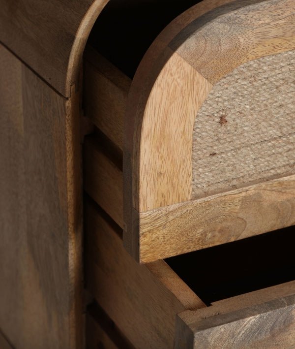 Vorey bedside table - Ideal Furniture ES