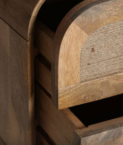 Vorey bedside table - Ideal Furniture ES