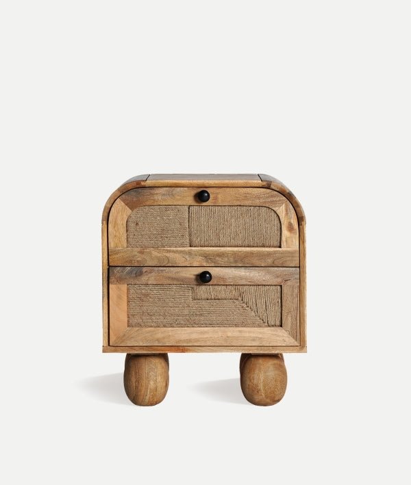 Vorey bedside table - Ideal Furniture ES