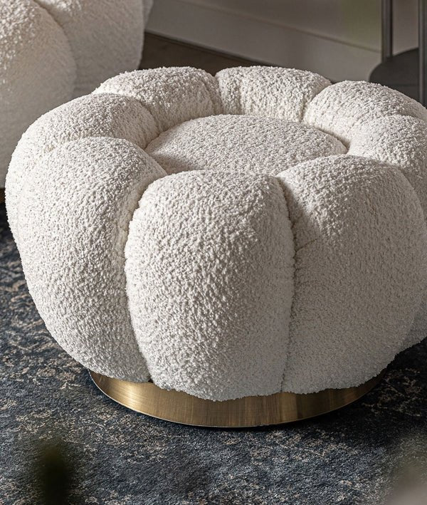 Crest foot stool - Ideal Furniture ES