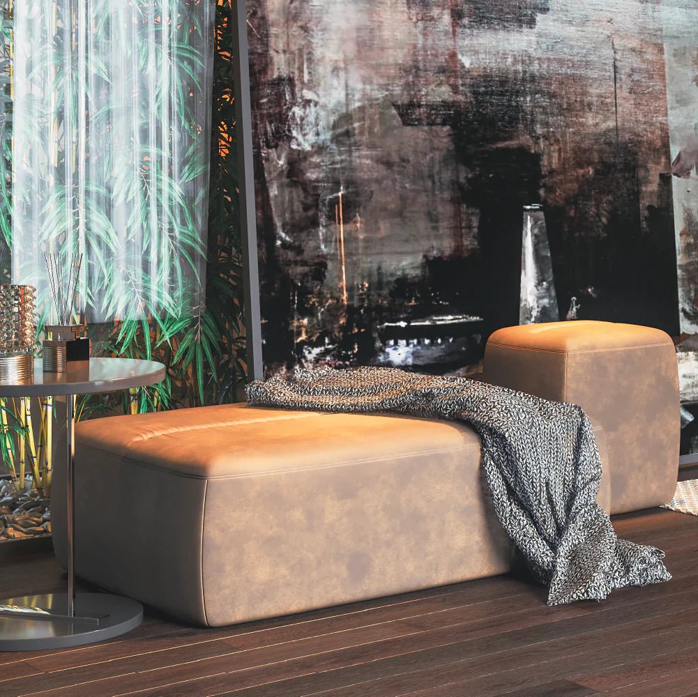 Marpa Rectangular Puff - Ideal Furniture ES