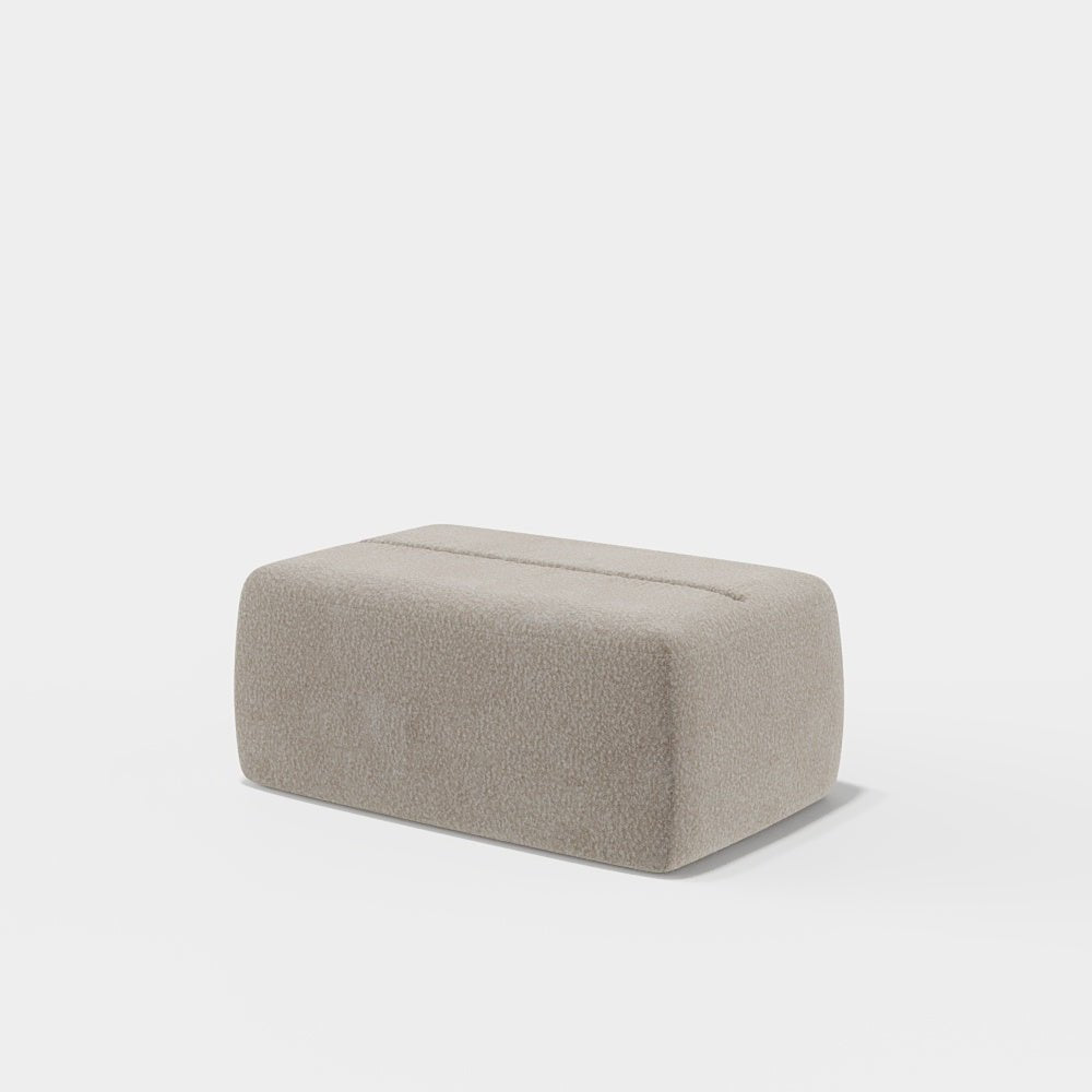 Marpa Rectangular Puff - Ideal Furniture ES
