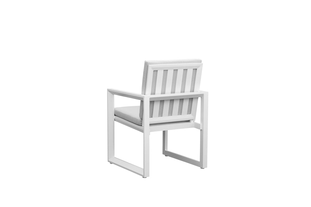 White Onix Dining Chair