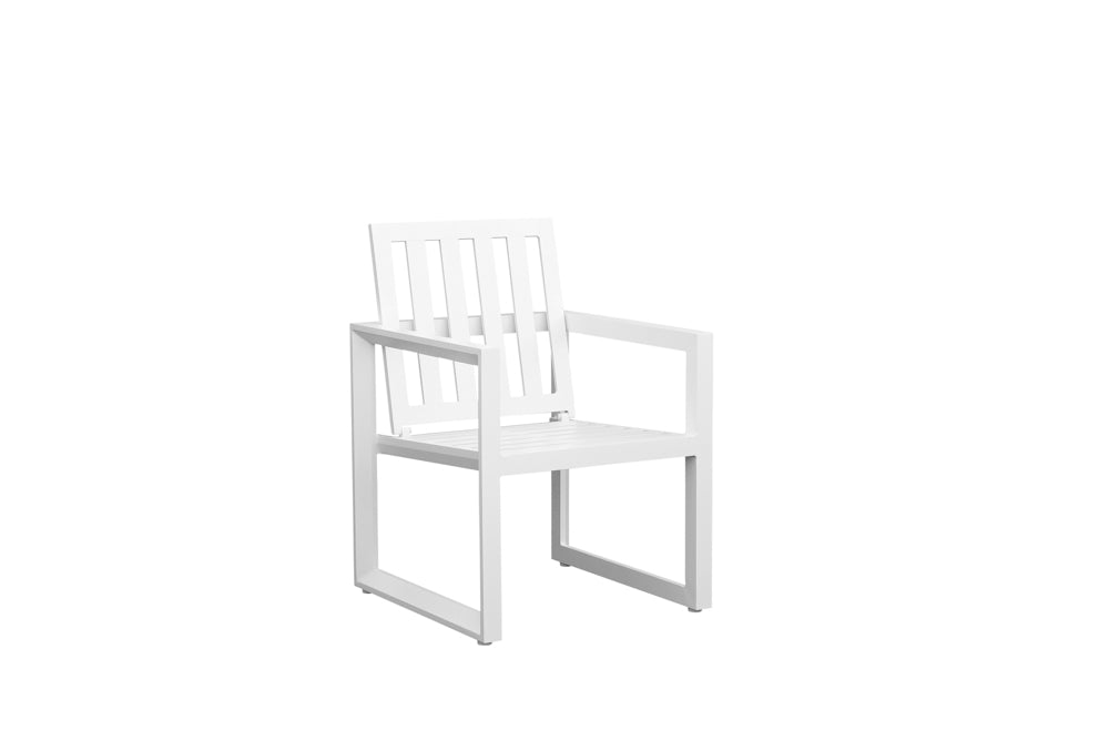 White Onix Dining Chair